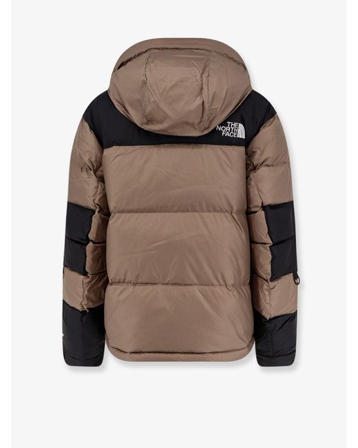 The North Face Brown Himalayan Nylon Down Jacket for men