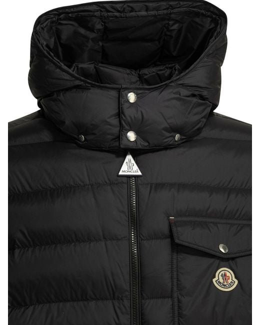 Moncler Black Verith Short Down Jacket for men
