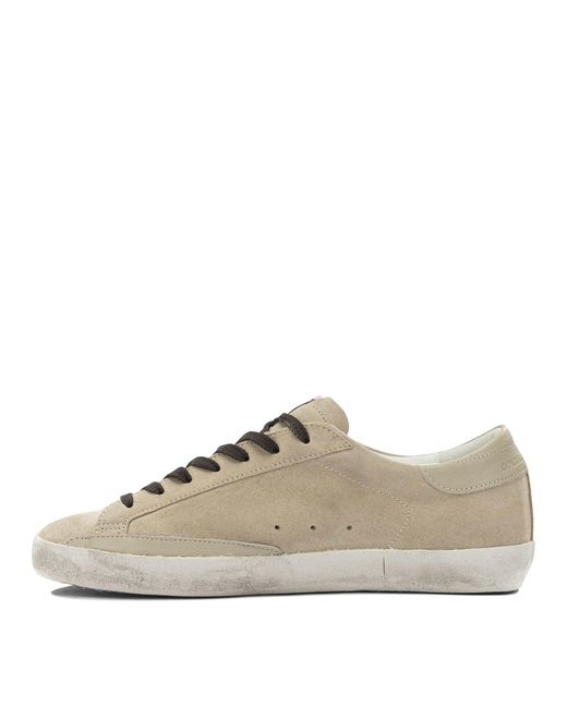 Golden Goose Deluxe Brand Brown Super Star Sneakers & Slip-on Beige for men