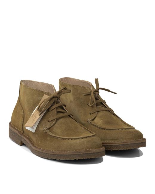 Astorflex Brown Deukeflex Leather Loafers for men