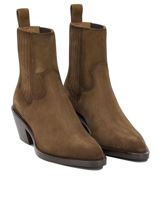 Henderson Brown Allyson Suede Boots