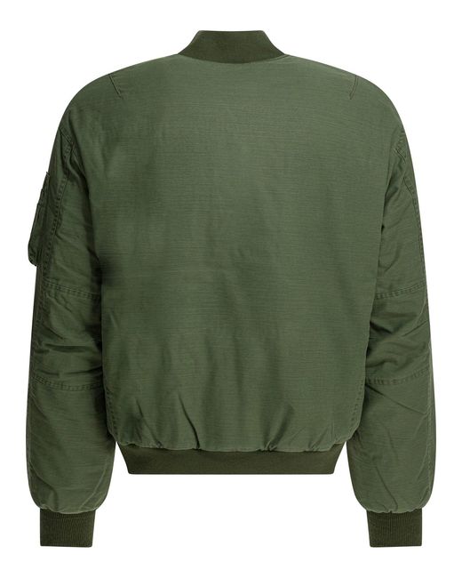 Nonnative Green "Trooper Puff" Bomber Jacket