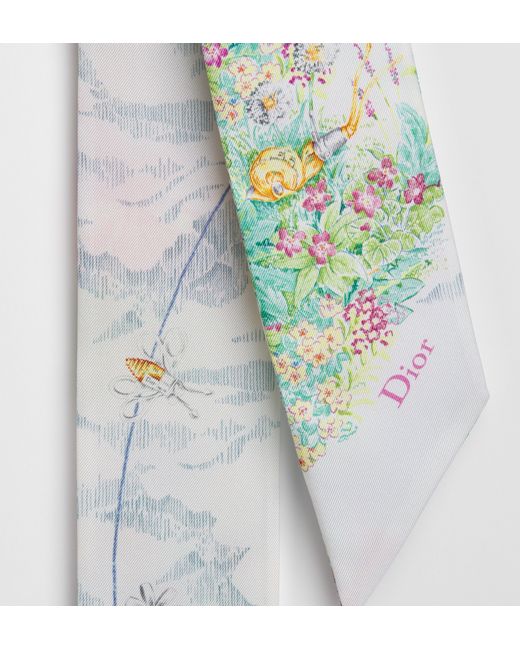 Dior White Charming Garden" Mitzah