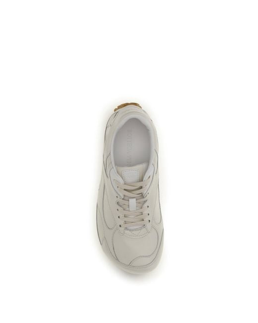 Bottega Veneta White Orbit Flash Sneakers