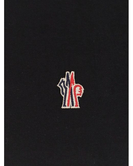 Moncler Black Cotton T-Shirt