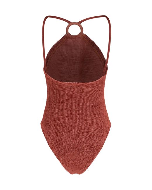 Hunza G Red Swimsuit Jasmine