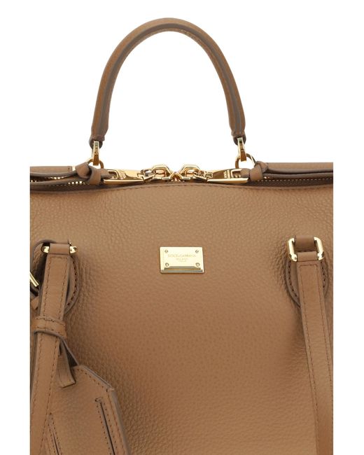 Dolce & Gabbana Natural Dolce & Gabbana Odissea Shoulder Bag