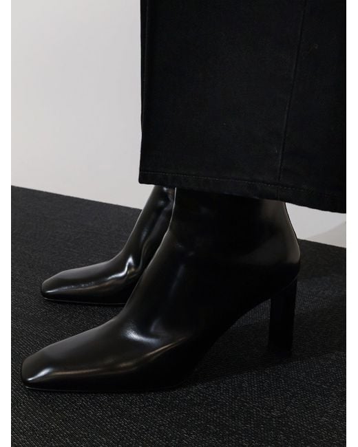 Totême  Black Leather Boots