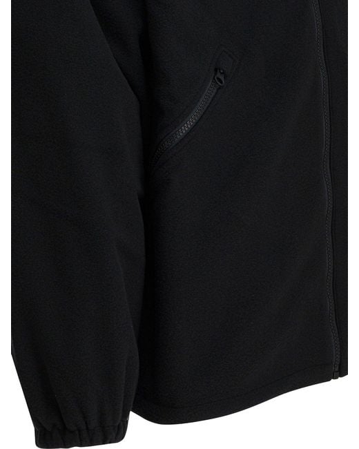 GR10K Black Polartec Jackets And Coats