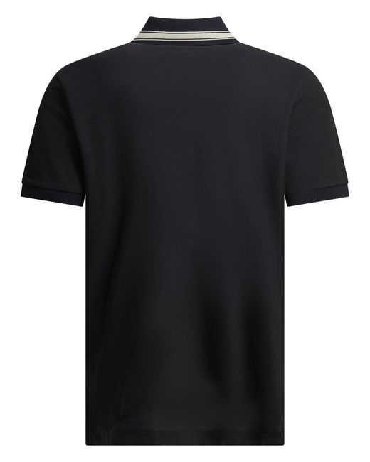 Moncler Black Polo Shirt for men
