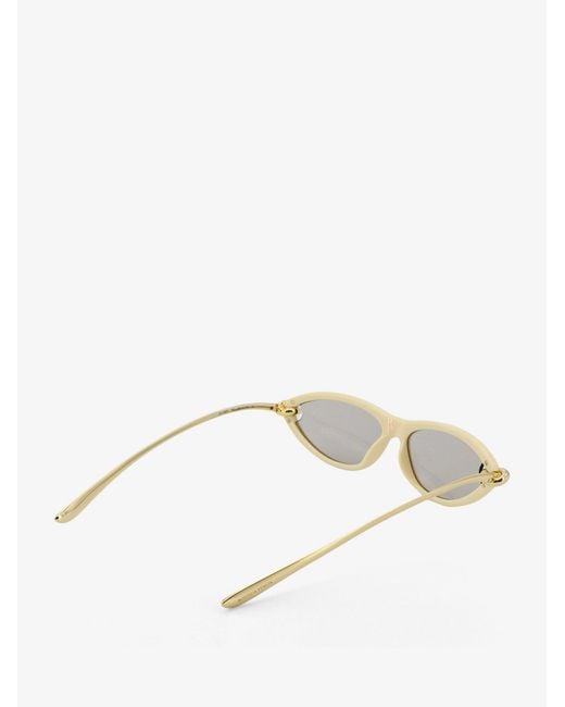 Bottega Veneta Natural Knot Cat-Eye Sunglasses