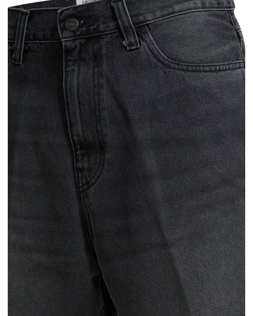 Carhartt Gray Short "Landon" for men