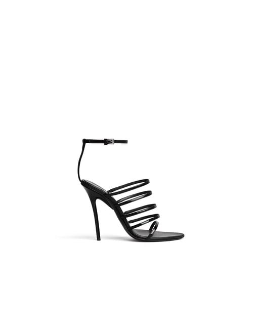 Alaïa Black Alaïa Drop 110Mm Heeled Sandals