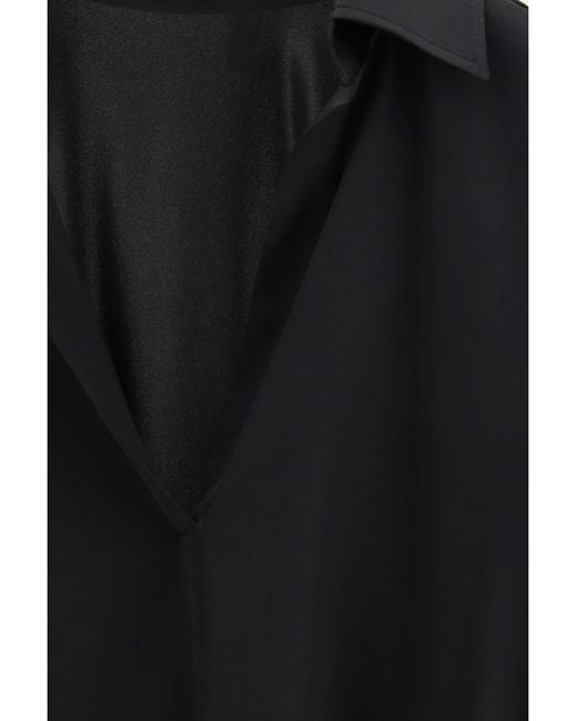 Tom Ford Black Stretch Silk Shirt
