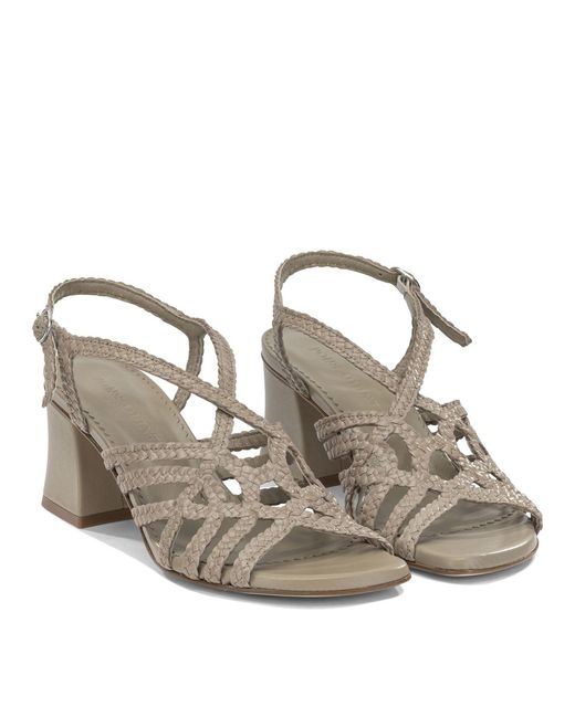 Pons Quintana Multicolor Leather Sandals