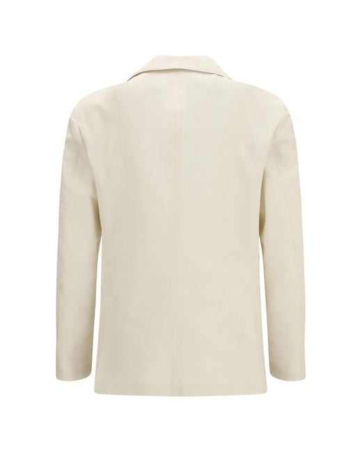 Lardini White Blazer for men