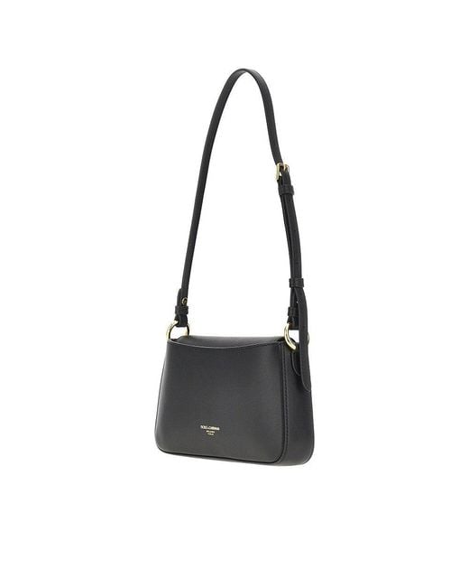 Dolce & Gabbana Black Dolce&Gabbana Leather Phone Bag