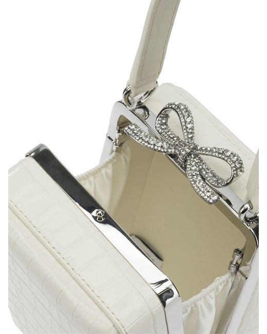 Self-Portrait White Borsa A Mano Mini