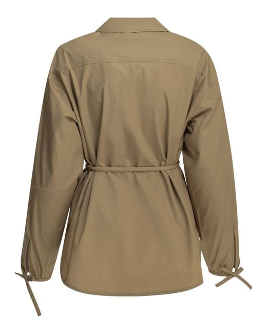 Moncler Green Casual Cotton Shirt