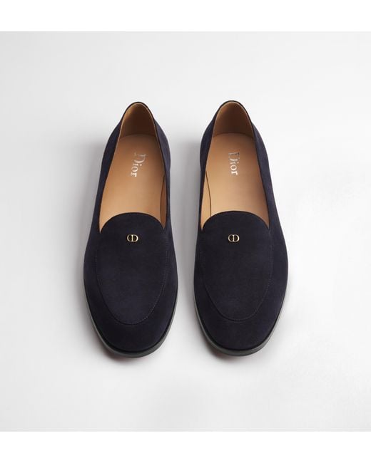 Dior Black Antibes Loafers for men