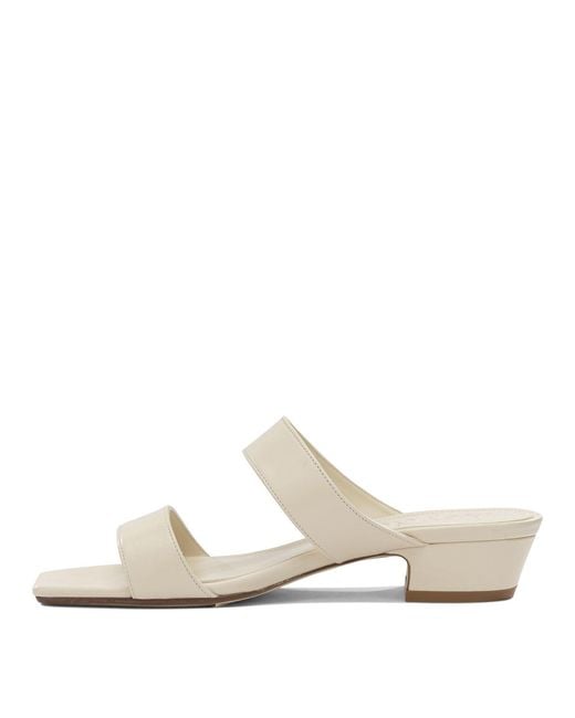 Aeyde White "Kemi 30Mm" Heeled Sandals