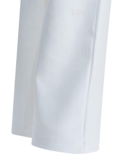 OWN OFF WITH NATURE White Trousers