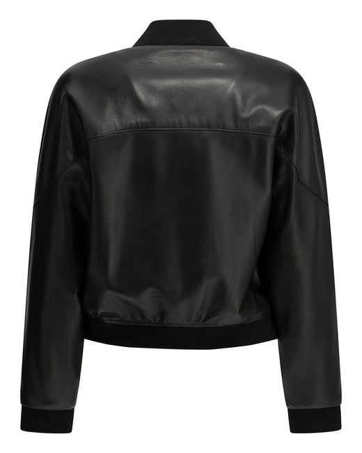 Semler Black Nappa Leather Jacket