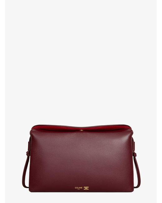 Women's Purple Trio Leather Crossbody Bag