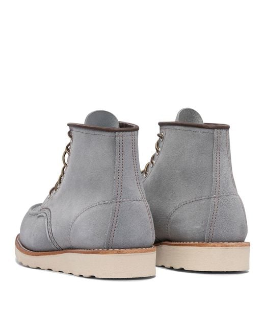 Red Wing Gray Ankle Boots