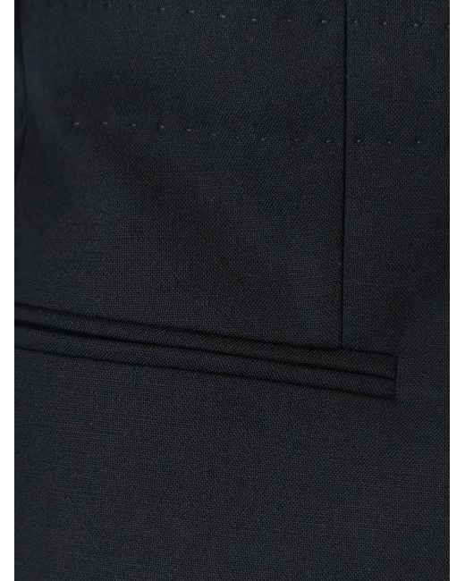 Gucci Black Technical Wool Blazer