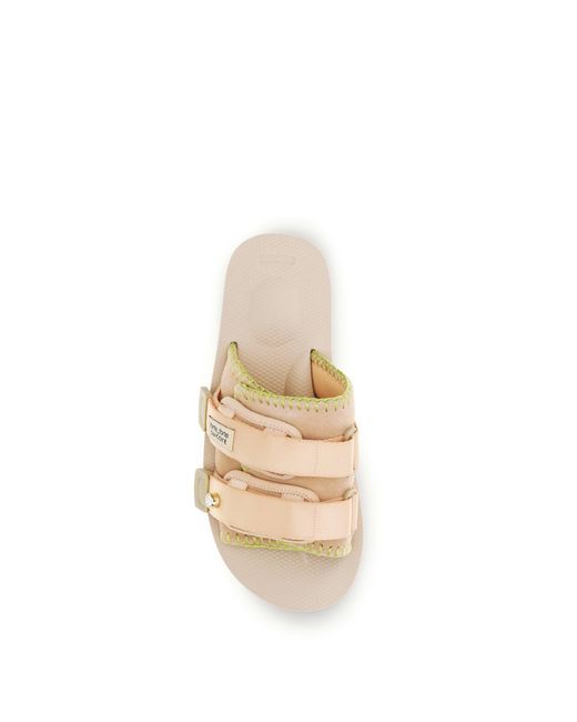 Forte_forte Pink Forte_Forte Double-Strap Sandals
