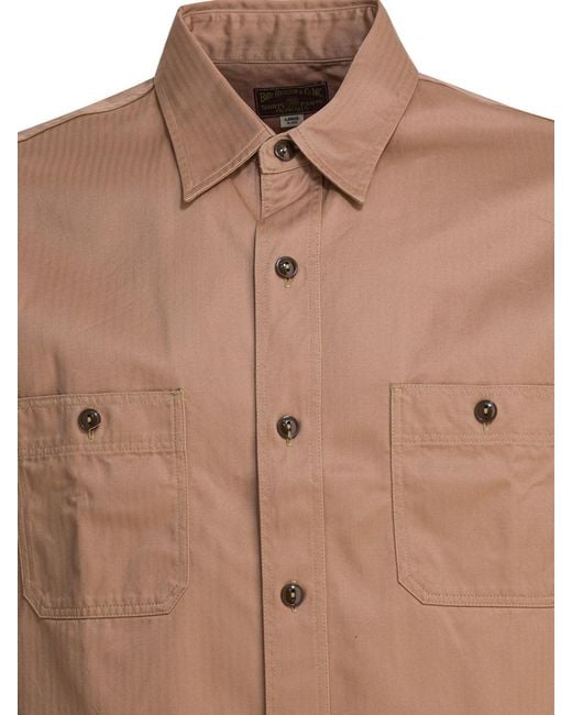 Buzz Rickson's Brown Shirts for men