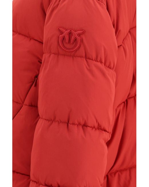 Pinko Red Giza Down Jacket
