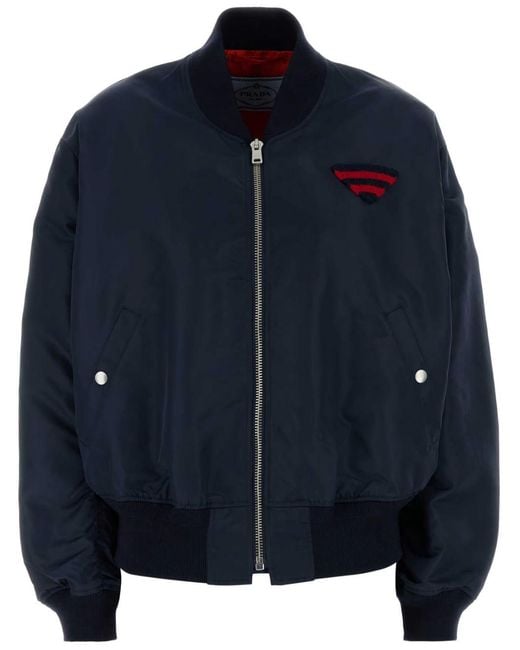 Prada Blue Bomber Jacket for men