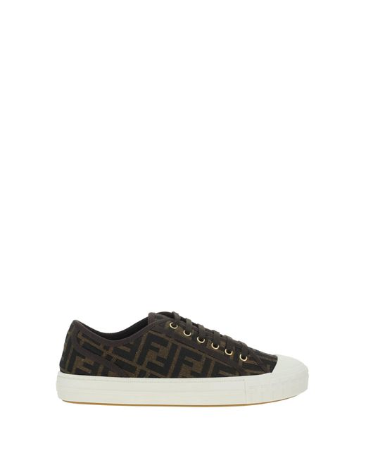 Fendi Brown Sneakers for men
