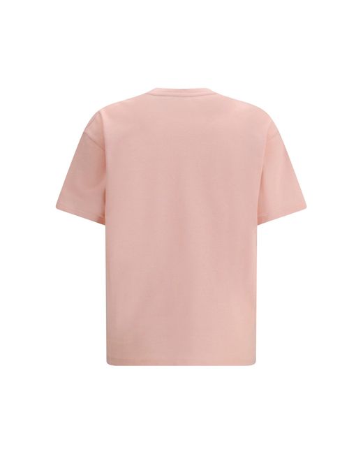 Saint Laurent Pink Cassandre Piquã T-Shirt for men