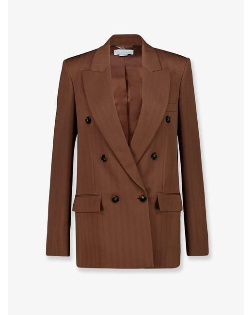 Stella McCartney Brown Clothing Wool