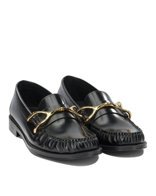 McQueen Black Loafers for men