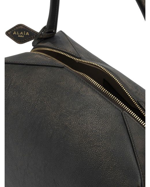 Alaïa Black "Le Bouledogue" Medium Shoulder Bag