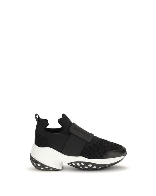 Roger Vivier White Viv Run Sneakers