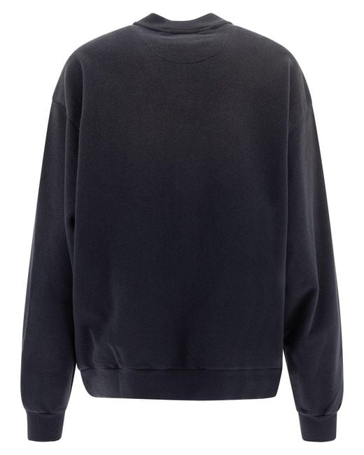 Acne Blue Fiah U Zip 1996 Sweatshirts