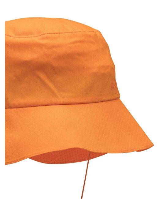 Arc'teryx Orange Sinsolo Bucket Hat for men
