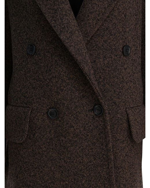 Max Mara Black Wool Cashmere Coat