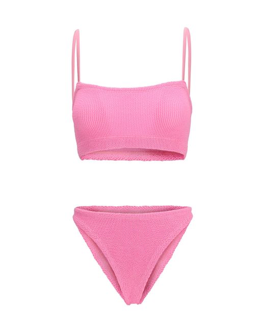 Hunza G Pink Bikini Gigi