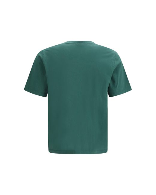 Maison Kitsuné Green T-Shirt Fox Head for men