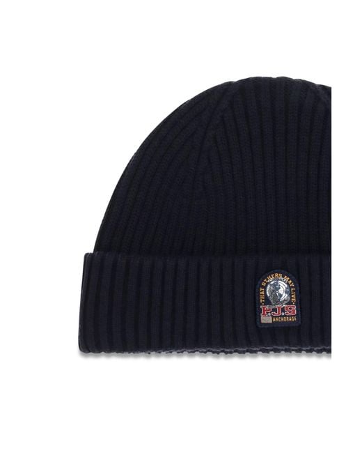 Parajumpers Blue Beanie for men