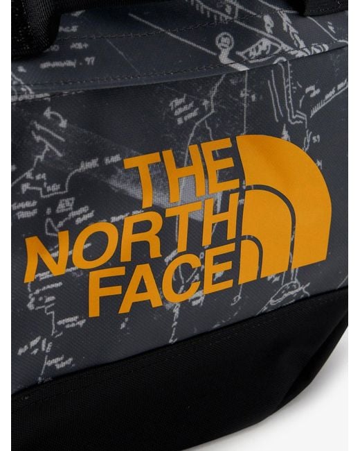 The North Face Black Recycled Pvc Base Camp Duffel Backpack for men