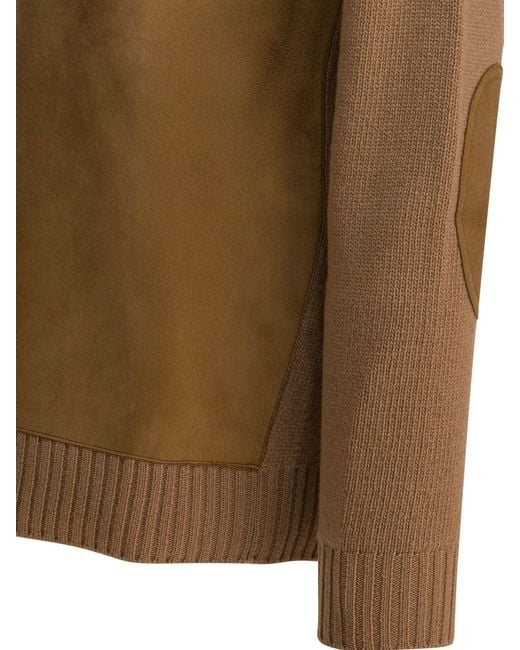 Prada Brown Cashmere Blend Cardigan