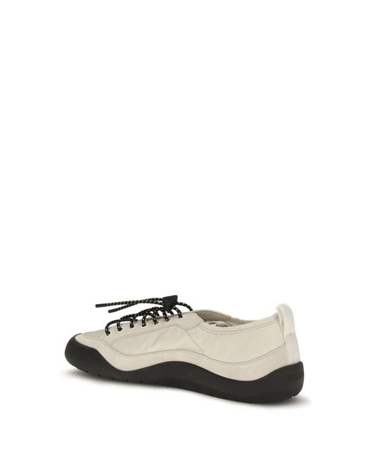 Prada White Sneakers Leather & Fabric for men