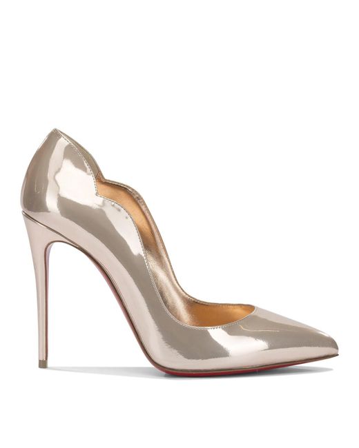 Christian Louboutin White Hot Chick 100 Pumps